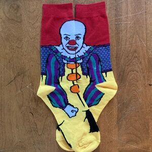 Scary Clown Socks